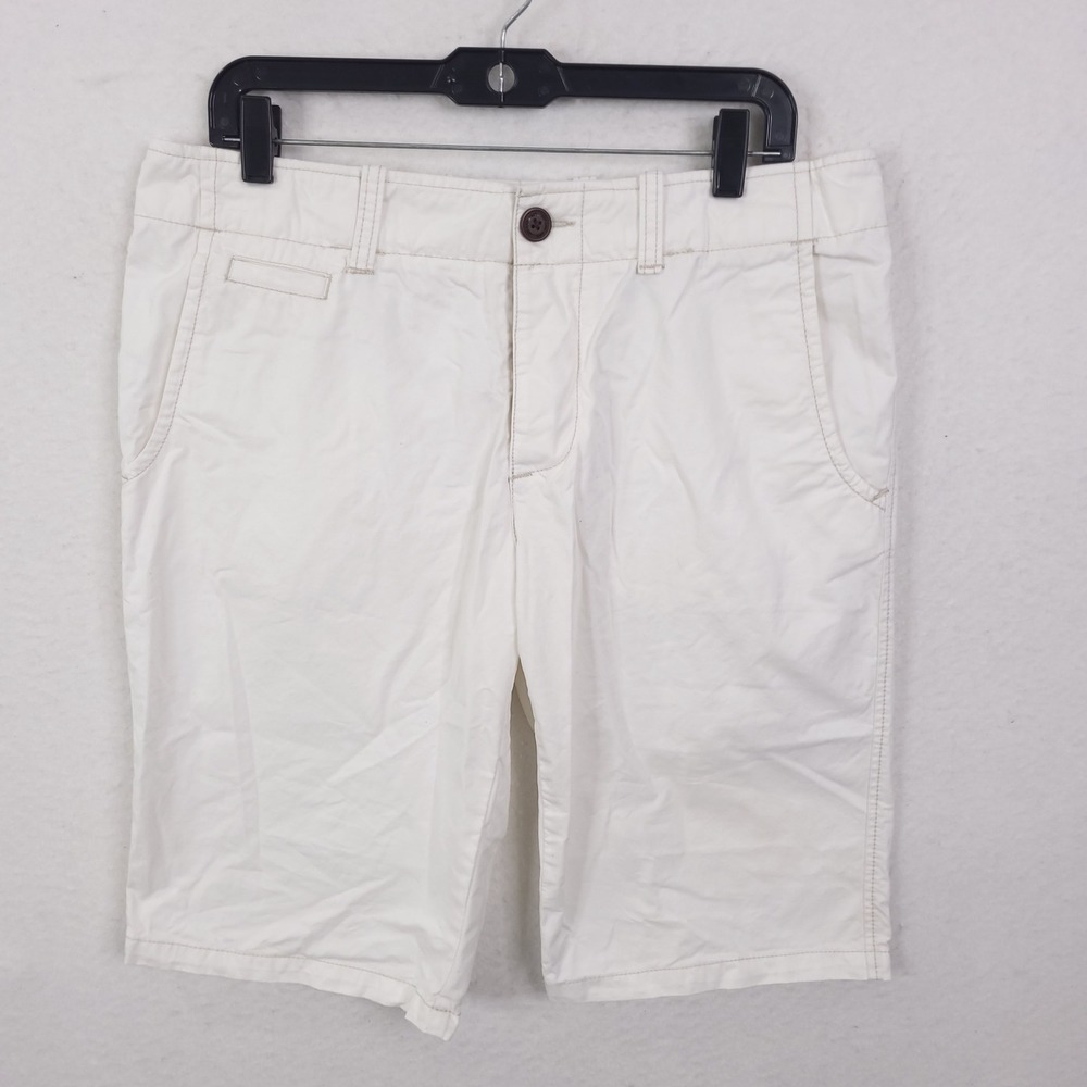 Jetlag Chino Shorts Mens 32 White Cotton Cargo Pocket Utility Summer Casual